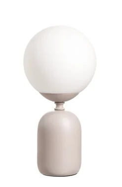 Pauleen Lampe à poser Glowing Charm E14 max. 20W Gris Blanc