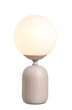 Pauleen Lampe à poser Glowing Charm E14 max. 20W Gris Blanc
