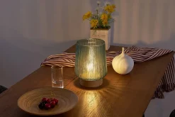 Pauleen Lampe à poser Sparkling Glamour E27 2700K 40lm 0,8W turquoise