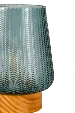 Pauleen Lampe à poser Sparkling Glamour E27 2700K 40lm 0,8W turquoise