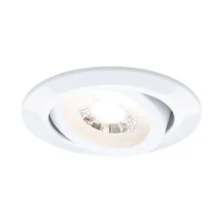 Paulmann 99997 Spot encastrable LED 4,8 W blanc mat - lot de 20