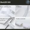 Paulmann MaxLED 500 70667 Ruban LED 24 V blanc lumière du jour 150 cm, dimmable