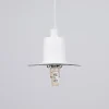 Pendentif en acier 1 lampes 20x20x125cm Sollux