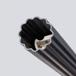 Pendentif en acier 1 lampes 8x8x120cm Sollux