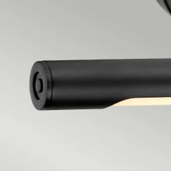 Petite applique LED pour tableau Alton 1 lumière - Noir