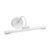 Petite applique LED pour tableau Alton 1 lumière - Blanc