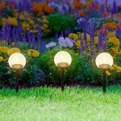 Piquet solaire, LED effet 