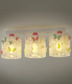 Plafonnier à 3 lampes Butterfly Papillon