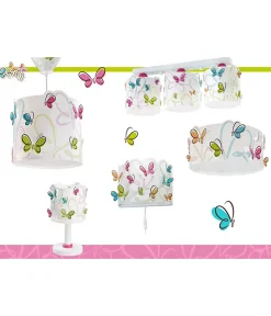 Plafonnier à 3 lampes Butterfly Papillon
