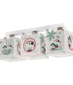 Plafonnier à 3 lampes pour enfants The Pirates