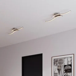 Plafonnier 2 lampes vague à LED 700lm GoodHome Muscovy
