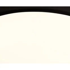 Plafonnier, 1 lumiere, metal alu, blanc