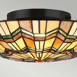 Plafonnier Alcott 2 lumières 60W E27