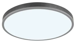 Plafonnier aluminium couleur argent, LED DORO