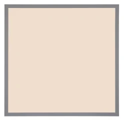 Plafonnier aluminium couleur argent, LED DORO