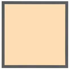 Plafonnier aluminium graphite, LED DORO