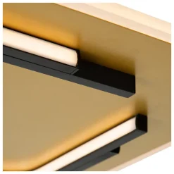 Plafonnier ANDREAS en métal avec LED intégré - Or Mat / Laiton - Lucide