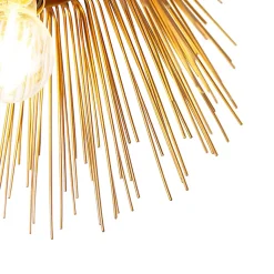 Plafonnier Art Déco doré - Broom