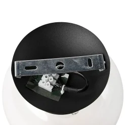 Plafonnier Art Déco noir - Pallon