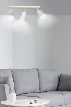 Plafonnier ATLAS 3 WHITE, Emibig Lighting, Fabriqué en EU