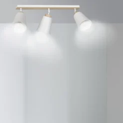 Plafonnier ATLAS 3 WHITE, Emibig Lighting, Fabriqué en EU