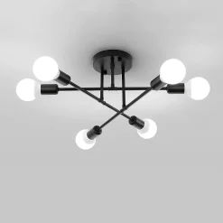 Plafonnier AVIV noir Design moderne