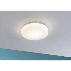 Plafonnier Axin IP44 E27 230V max. 18W Blanc