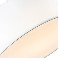 Plafonnier blanc 30 cm avec LED - Drum LED