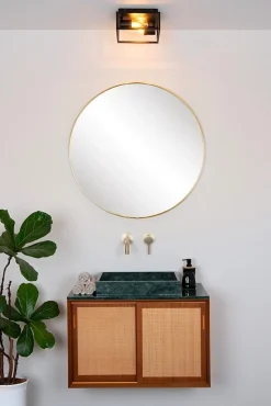 Plafonnier CARLYN en aluminium avec 2xE14 - Noir - Lucide