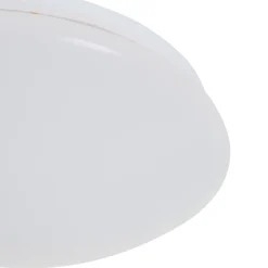 Plafonnier de salle de bain 2 lumières E277W IP44 Ø295mm GoodHome blanc