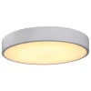 Plafonnier de salle de bain Wapta LED intégrée blanc 1200lm 12W IP44 Ø28,3cm blanc froid & blanc chaud GoodHome