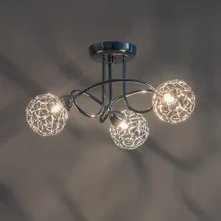 Plafonnier design 3 boules Aphyse