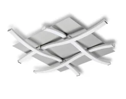 Plafonnier design carré - NUR - ampoule led deco mantra