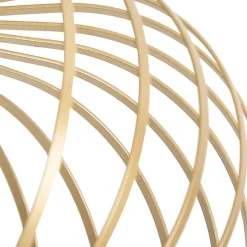 Plafonnier design doré 39 cm - Johanna