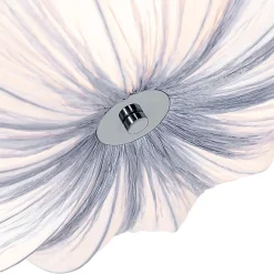 Plafonnier design gris soie 52 cm 3 lumières - Plu