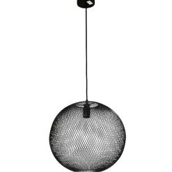 Plafonnier design industriel rond en métal Spirit