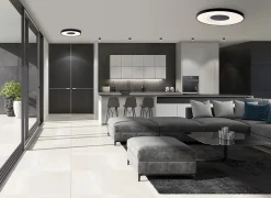 Plafonnier design, Lampe de plafond Coin LED, MANTRA