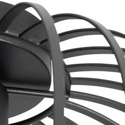 Plafonnier design noir 30 cm - Johanna