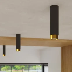 Plafonnier en acier 1 ampoule 4000K - 6x6x12.5cm Sollux