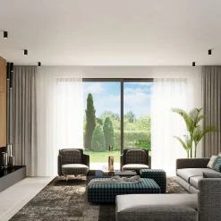 Plafonnier en acier 1 ampoule 3000K - 6x6x10cm Sollux