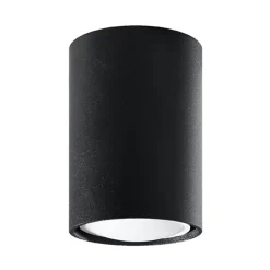 Plafonnier en acier 1 ampoule 3000K - 6x6x10cm Sollux