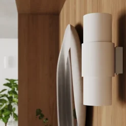 Plafonnier en acier 1 ampoule 3000K - 10x10x21cm Sollux