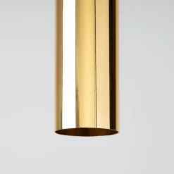 Plafonnier en acier 1 ampoule 3000K - 6x6x30cm Sollux