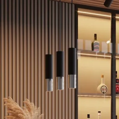 Plafonnier en acier 1 lampes 6x6x29cm Sollux