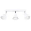 Plafonnier en acier 3 lampes 59x24x18.5cm Sollux