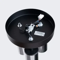 Plafonnier en acier 3 lampes 19.5x19.5x20cm Sollux