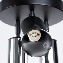 Plafonnier en acier 3 lampes 19.5x19.5x20cm Sollux