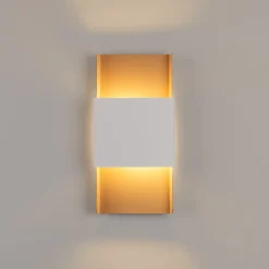 Plafonnier en acier 2 lampes 20x7x40cm Sollux