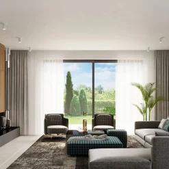 Plafonnier en acier 1 lampes 6x6x10cm Sollux