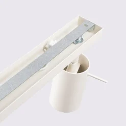 Plafonnier en acier 3 lampes 45x6x17cm Sollux